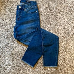 Nine West Cigarette High Rise Skinny Ankle Jeans